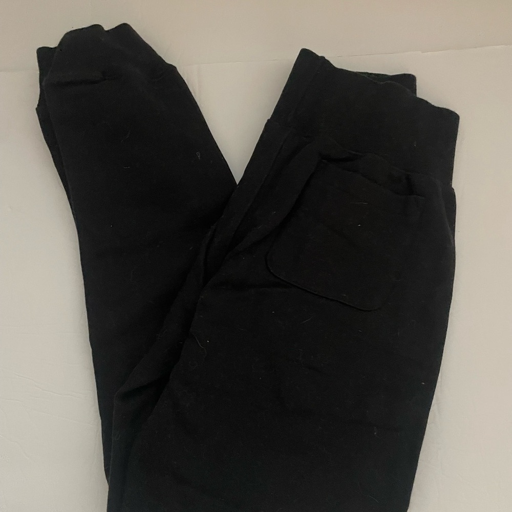 XS Champion Black Reverse Weave Sweatpants